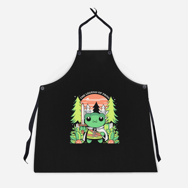 The Legendo Of The Frog-Unisex-Kitchen-Apron-Eoli Studio