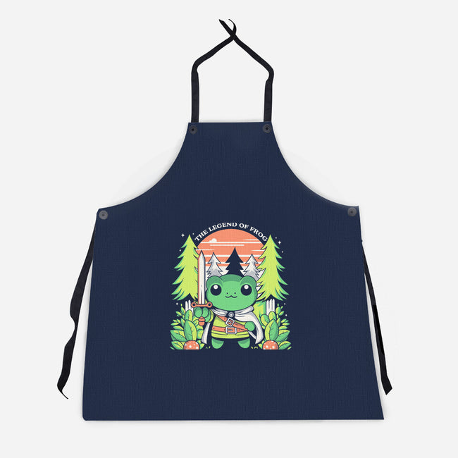 The Legendo Of The Frog-Unisex-Kitchen-Apron-Eoli Studio