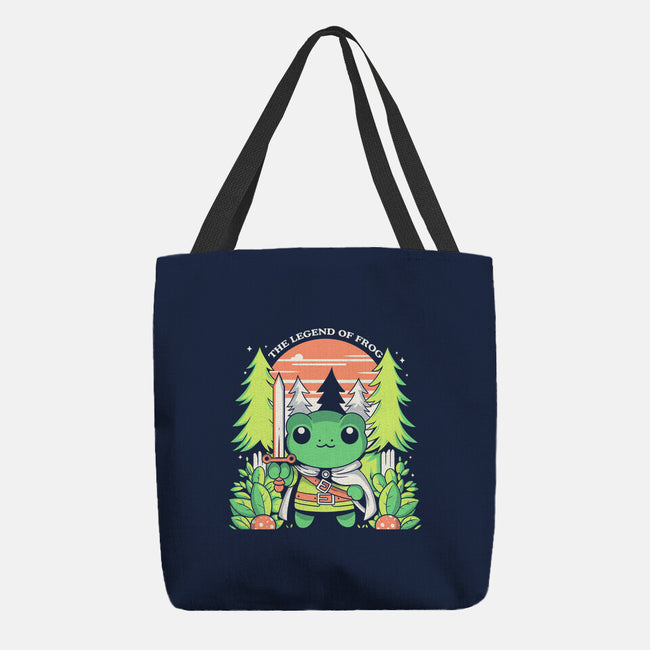 The Legendo Of The Frog-None-Basic Tote-Bag-Eoli Studio