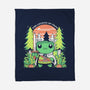 The Legendo Of The Frog-None-Fleece-Blanket-Eoli Studio