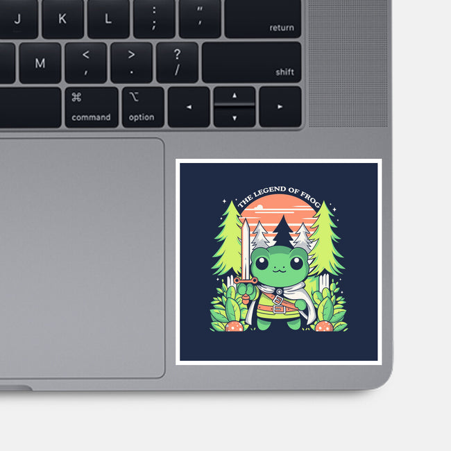 The Legendo Of The Frog-None-Glossy-Sticker-Eoli Studio