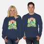 The Legendo Of The Frog-Unisex-Crew Neck-Sweatshirt-Eoli Studio