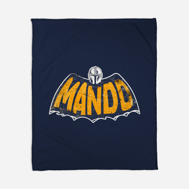 Mando Logo-None-Fleece-Blanket-Eoli Studio