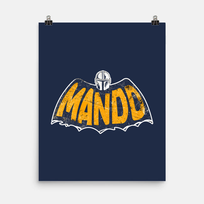 Mando Logo-None-Matte-Poster-Eoli Studio