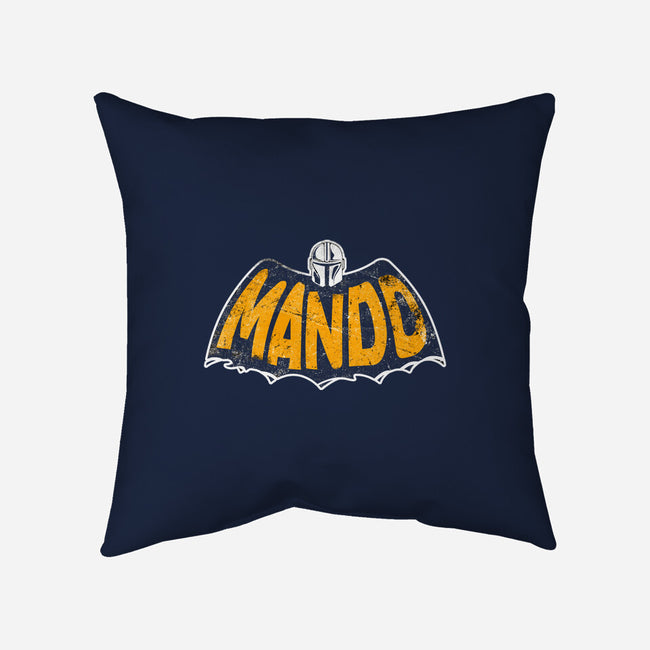 Mando Logo-None-Removable Cover w Insert-Throw Pillow-Eoli Studio