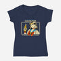 Sailor Beer-Womens-V-Neck-Tee-Eoli Studio