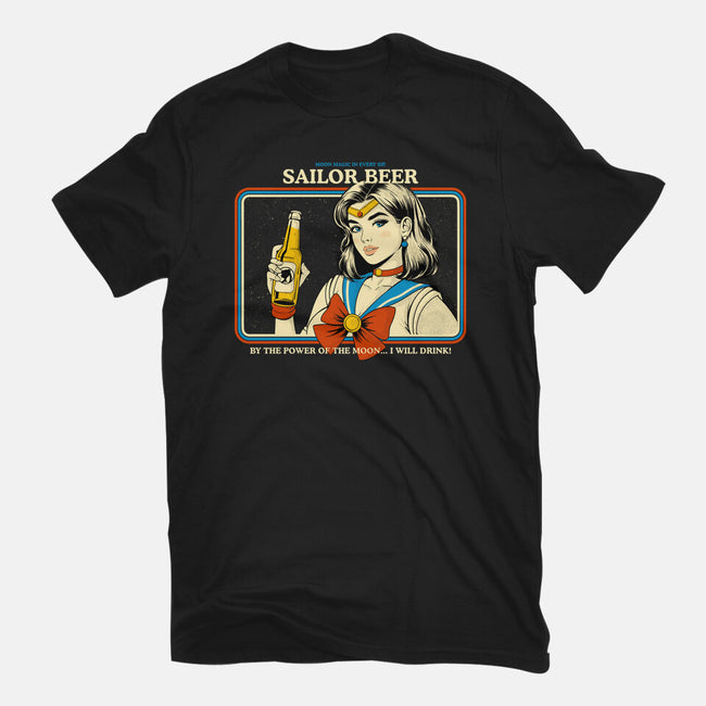 Sailor Beer-Womens-Fitted-Tee-Eoli Studio