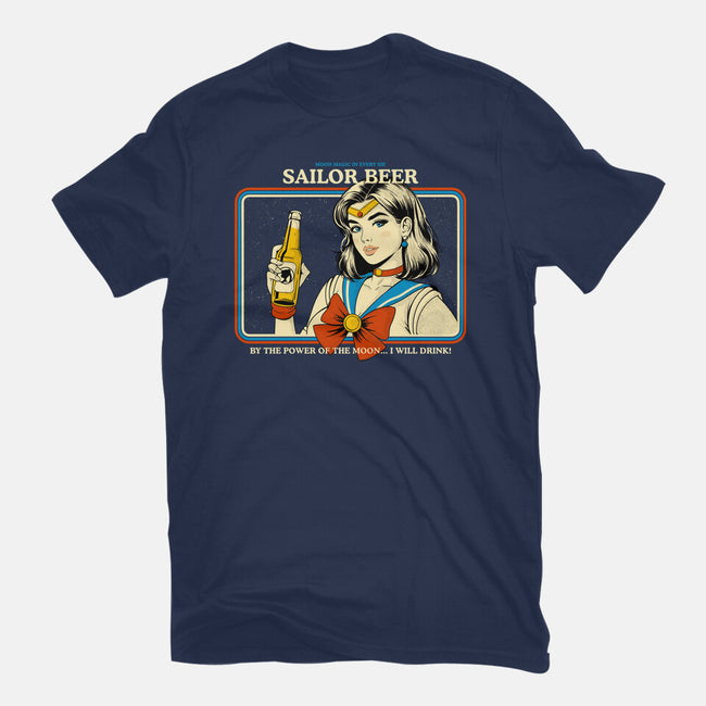 Sailor Beer-Womens-Fitted-Tee-Eoli Studio