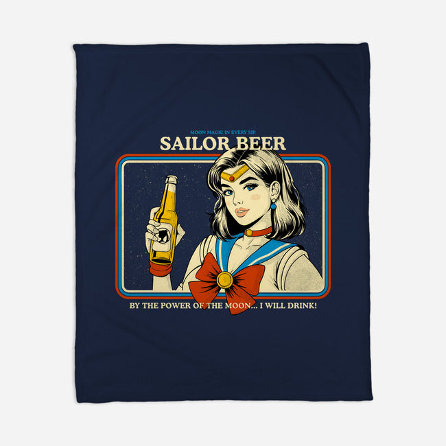 Sailor Beer-None-Fleece-Blanket-Eoli Studio