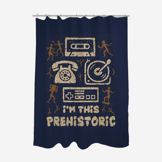 I Am This Prehistoric-None-Polyester-Shower Curtain-Tronyx79