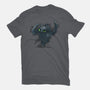 Dragon In The Bushes-Mens-Heavyweight-Tee-zascanauta