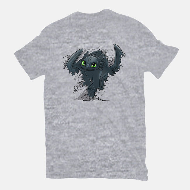 Dragon In The Bushes-Mens-Heavyweight-Tee-zascanauta