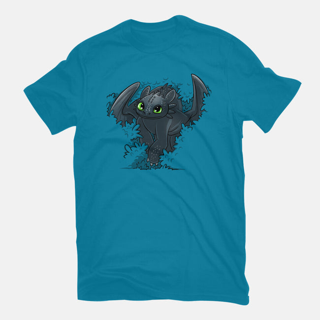 Dragon In The Bushes-Unisex-Basic-Tee-zascanauta