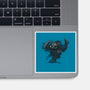 Dragon In The Bushes-None-Glossy-Sticker-zascanauta