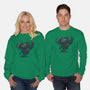 Dragon In The Bushes-Unisex-Crew Neck-Sweatshirt-zascanauta