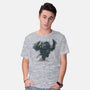 Dragon In The Bushes-Mens-Basic-Tee-zascanauta