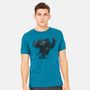 Dragon In The Bushes-Mens-Heavyweight-Tee-zascanauta