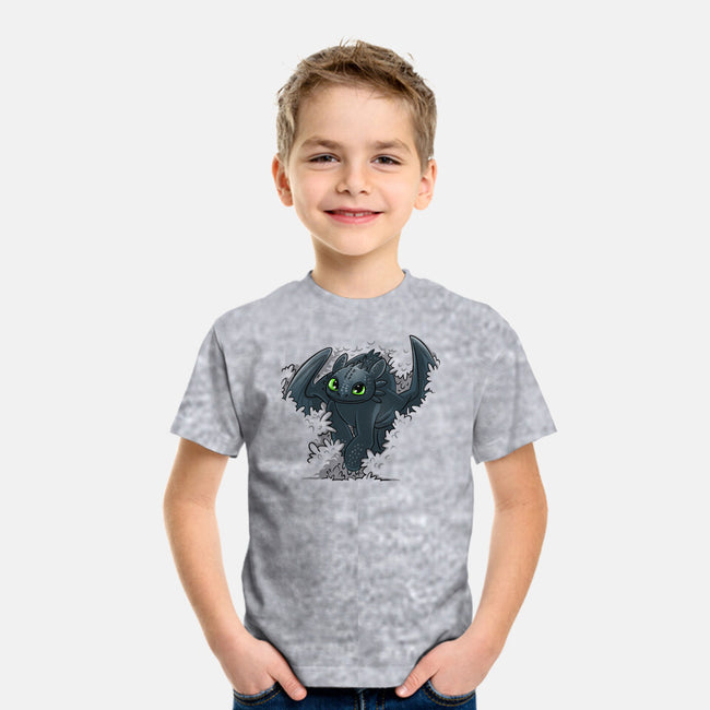 Dragon In The Bushes-Youth-Basic-Tee-zascanauta