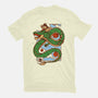 The Kid And The Dragon-Mens-Basic-Tee-sebasebi