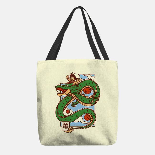 The Kid And The Dragon-None-Basic Tote-Bag-sebasebi