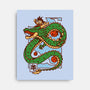 The Kid And The Dragon-None-Stretched-Canvas-sebasebi