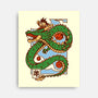 The Kid And The Dragon-None-Stretched-Canvas-sebasebi