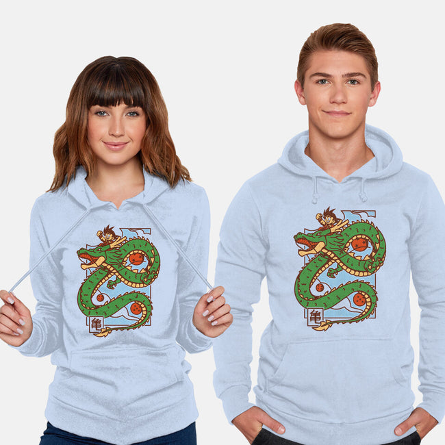 The Kid And The Dragon-Unisex-Pullover-Sweatshirt-sebasebi
