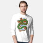 The Kid And The Dragon-Mens-Long Sleeved-Tee-sebasebi