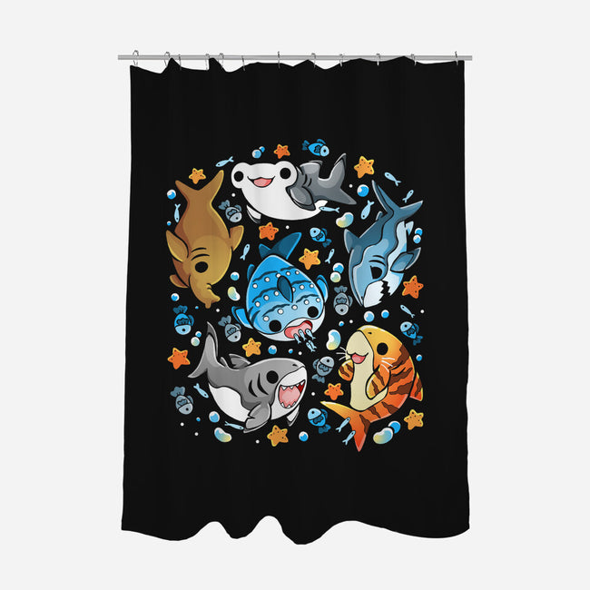 Sharky-None-Polyester-Shower Curtain-Vallina84