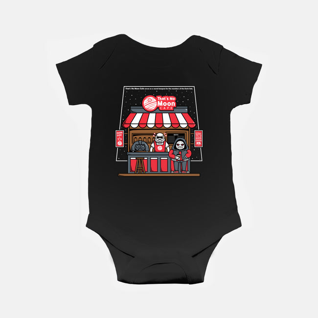 That's No Moon Cafe-Baby-Basic-Onesie-krisren28