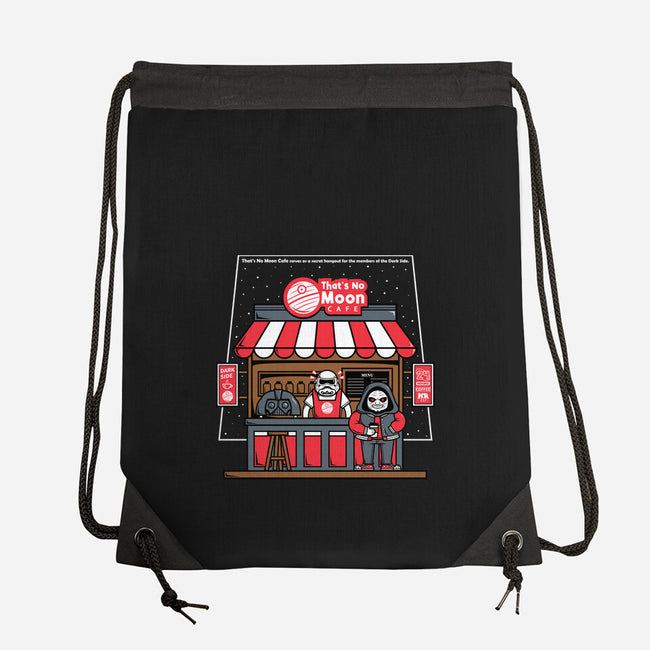 That's No Moon Cafe-None-Drawstring-Bag-krisren28