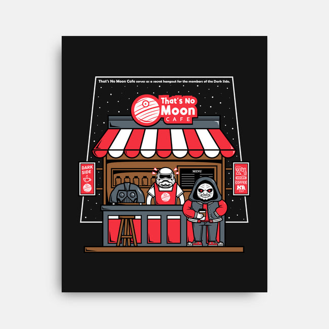 That's No Moon Cafe-None-Stretched-Canvas-krisren28