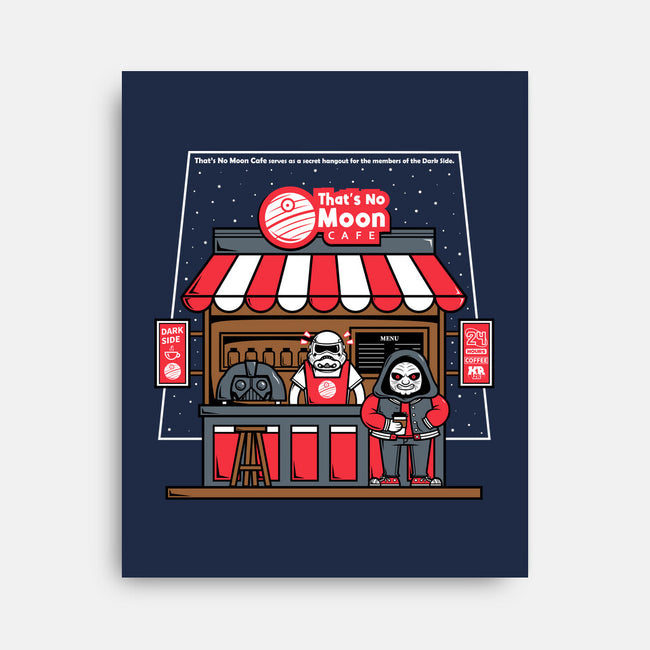 That's No Moon Cafe-None-Stretched-Canvas-krisren28
