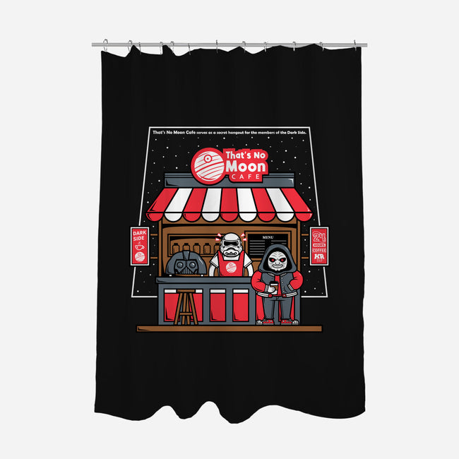 That's No Moon Cafe-None-Polyester-Shower Curtain-krisren28