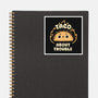 Taco About Trouble-None-Glossy-Sticker-rarpoint