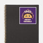 Taco About Trouble-None-Glossy-Sticker-rarpoint
