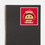 Taco About Trouble-None-Glossy-Sticker-rarpoint
