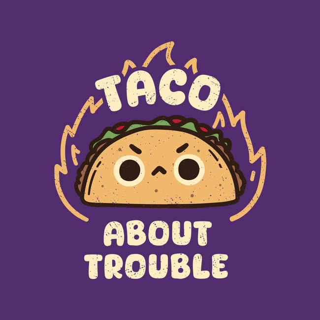 Taco About Trouble-None-Polyester-Shower Curtain-rarpoint