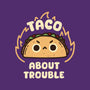 Taco About Trouble-None-Polyester-Shower Curtain-rarpoint