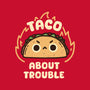 Taco About Trouble-Mens-Heavyweight-Tee-rarpoint