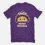 Taco About Trouble-Womens-Basic-Tee-rarpoint