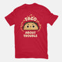 Taco About Trouble-Mens-Heavyweight-Tee-rarpoint