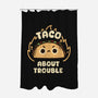 Taco About Trouble-None-Polyester-Shower Curtain-rarpoint