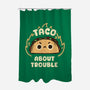 Taco About Trouble-None-Polyester-Shower Curtain-rarpoint