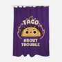 Taco About Trouble-None-Polyester-Shower Curtain-rarpoint