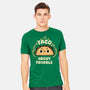 Taco About Trouble-Mens-Heavyweight-Tee-rarpoint