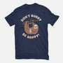 Don't Hurry Just Be Happy-Mens-Basic-Tee-rarpoint