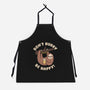 Don't Hurry Just Be Happy-Unisex-Kitchen-Apron-rarpoint