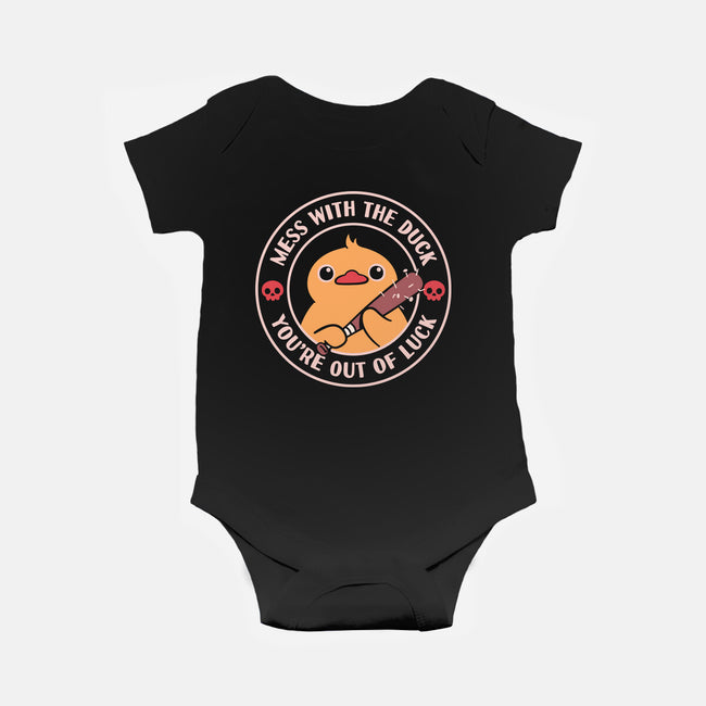 Duck And Luck-Baby-Basic-Onesie-rarpoint