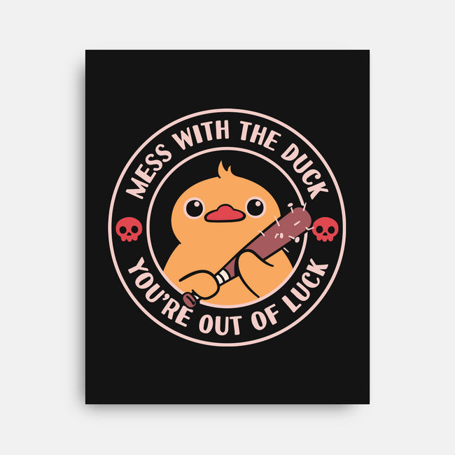 Duck And Luck-None-Stretched-Canvas-rarpoint